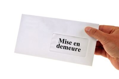 Mise en demeure pour absence injustifiée